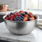 Premium Stainless Steel Measuring Mixing Bowl (Medium Size): - Image 5