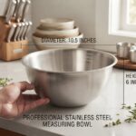 Premium Stainless Steel Measuring Mixing Bowl (Big Size)