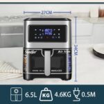 Sonifer 6.5L Digital Air Fryer ( SF-1028pro) - Image 5
