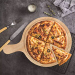 Wooden Pizza Platter Tray 8inchs
