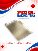 Swiss Roll Baking Tray (12" x 10" x 1.2")