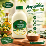 Virginia Green Garden Mayonnaise with Olive Oil 500ml