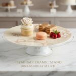 Premium Ceramic Cake and Dessert Stand - Image 2