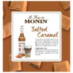 Monin Salted Caramel Syrup 700ml - Image 2