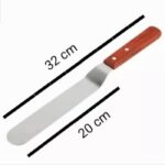 Wooden Handle Cake Icing Spatula – 32 cm
