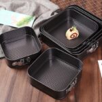 Non-Stick Square Springform Cake Pan 24 Cm (9.5 inches) - Image 2