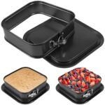 Non-Stick Square Springform Cake Pan 24 Cm (9.5 inches) - Image 3