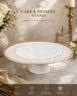 Premium Porcelain Cake and Dessert Stand - Image 4