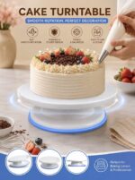 Cake Turntable – Rotating Cake Decorating Stand