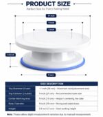 Cake Turntable – Rotating Cake Decorating Stand - Image 2