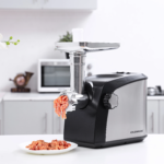 Olsenmark 1800W Meat Grinder with 3 Stainless Steel Blades and Sausage Maker - Image 2