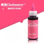 Chefmaster Neon Brite Pink Gel Liquid Food Coloring 65g