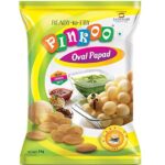Pinkoo Oval Papad Fuska 1 kg