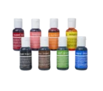 Chefmaster 8-color Kit Liqua-Gel Liquid Food Coloring (20 ml bottles) - Classic - Image 2