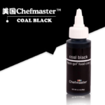 Chefmaster Coal Black Gel Liquid Food Coloring 65g