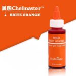 Chefmaster Neon Brite Orange Gel Liquid Food Coloring 65g