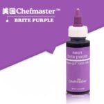 Chefmaster Neon Brite Purple Gel Liquid Food Coloring 65g