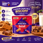 Cadbury Dairy Milk Biscoff 115g 10 Mini Bars