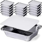 Disposable Aluminium Food Container with Lid – 1060Ml