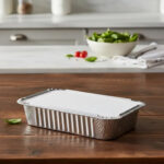 Disposable Aluminium Food Container with Lid – 1060Ml - Image 5