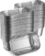 Disposable Aluminium Food Container with Lid – 760ml - Image 2