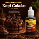 Koepoe Koepoe Kopi Cokelat Food Colouring – Dark Brown (30ml)