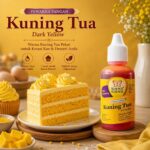 Koepoe Koepoe Kuning Tua Food Colouring – Dark Yellow (30ml)