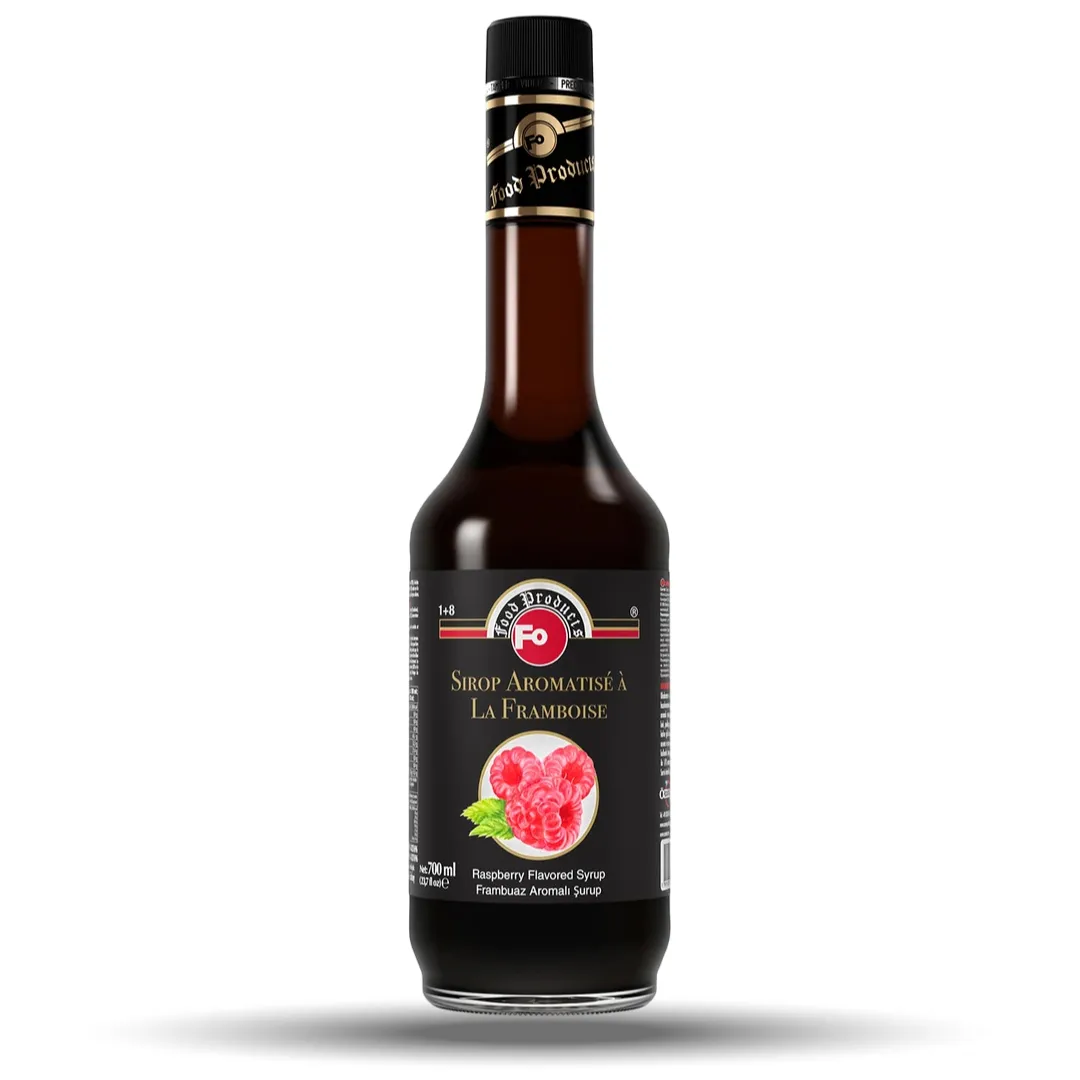 FO Raspberry Flavoured Syrup, 700 ml FO Raspberry Flavoured Syrup 700 ml - Image 1